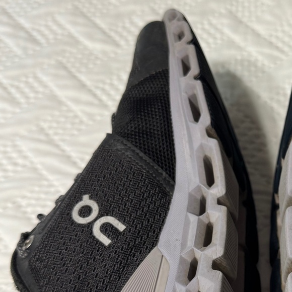 On Cloud OC Running Shoes Athletic Footwear Sneakers Sporty Black Grey Woman 9.5 - Picture 9 of 11